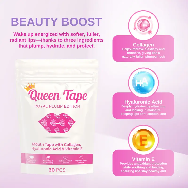 Queen Tape Plumping Lip Mask